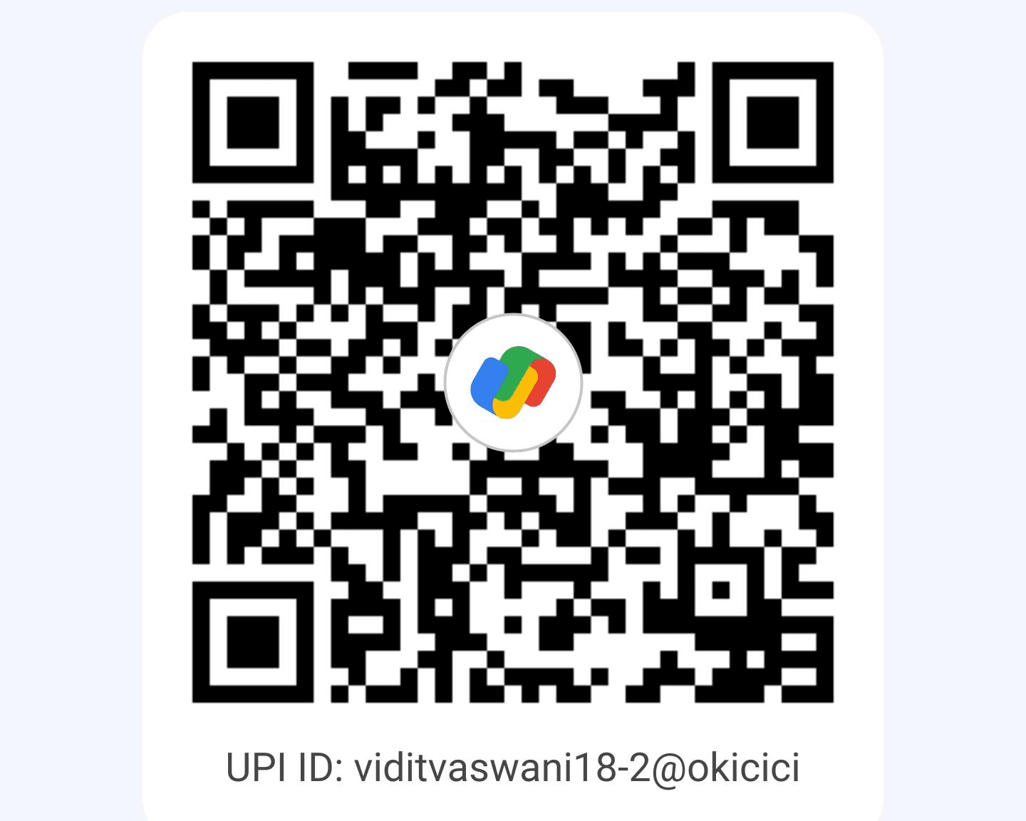 Donate via UPI